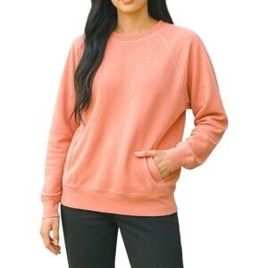 Free People Movement Oversized Sweatshirt‎ XS Sherbert Athleisure Activewear Fun